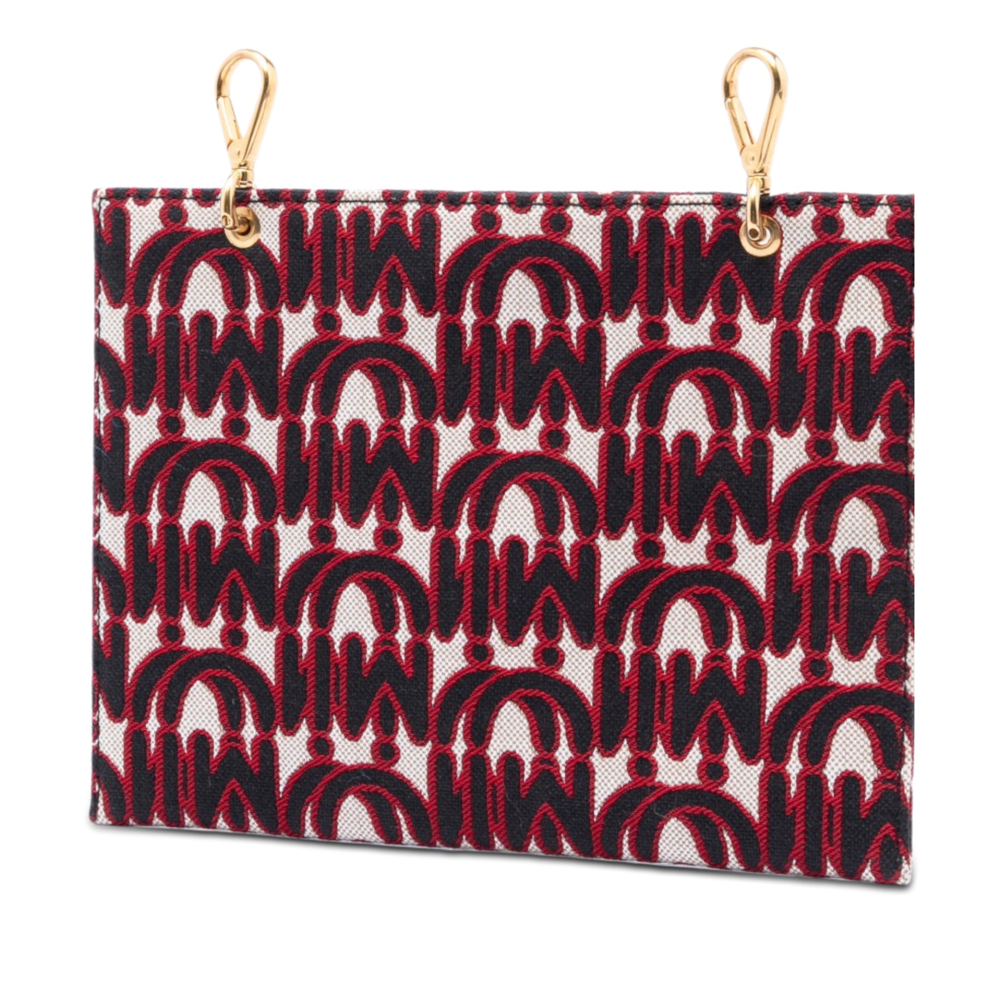 M/M Paris Emiuticon Jacquard and Goatskin Pouch - Image 2