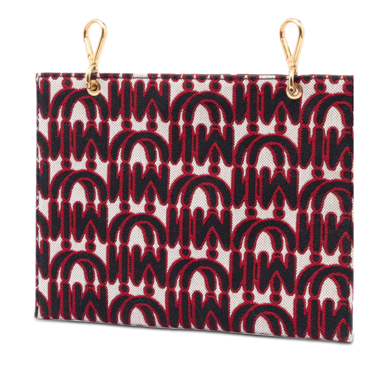M/M Paris Emiuticon Jacquard and Goatskin Pouch - Image 2