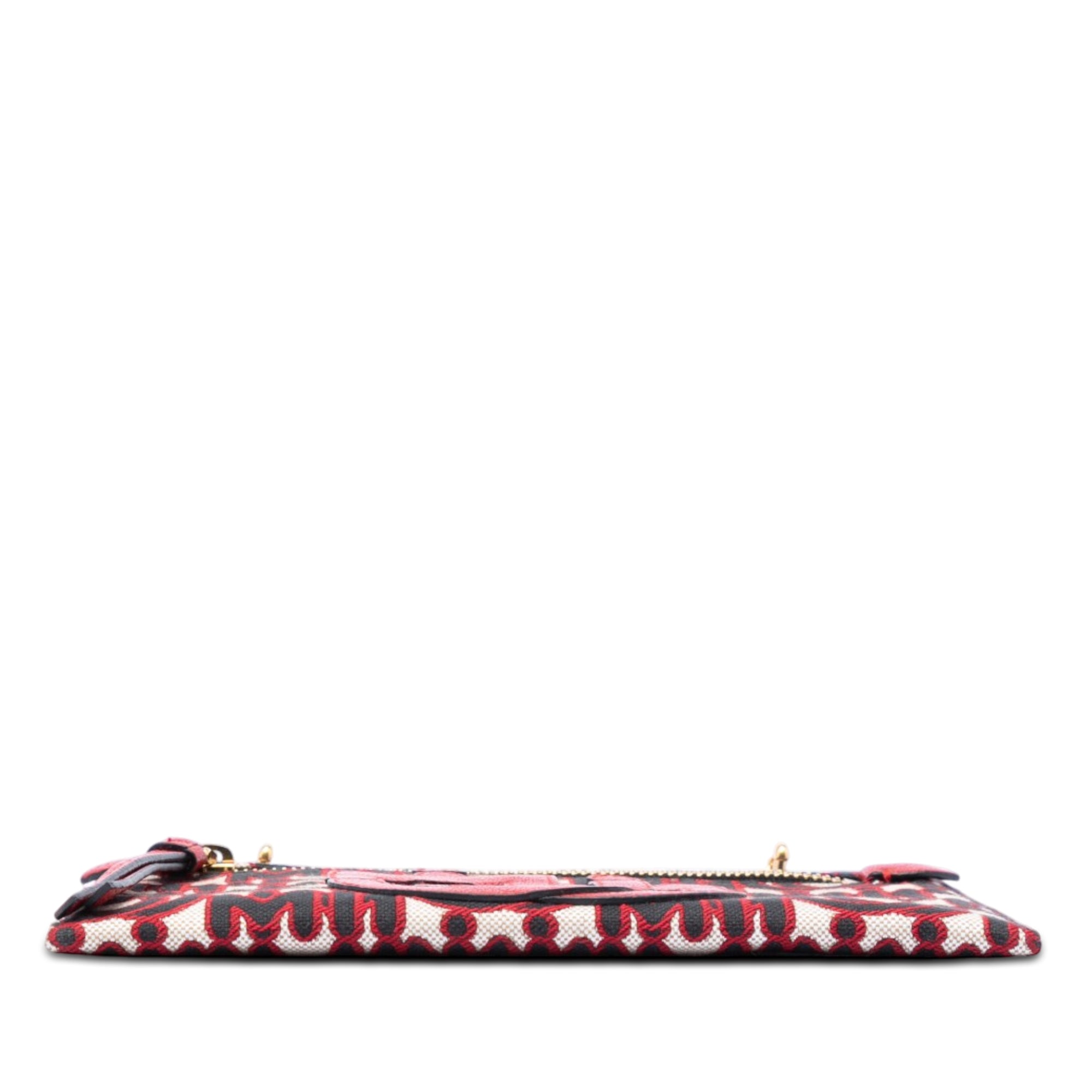 M/M Paris Emiuticon Jacquard and Goatskin Pouch - Image 3