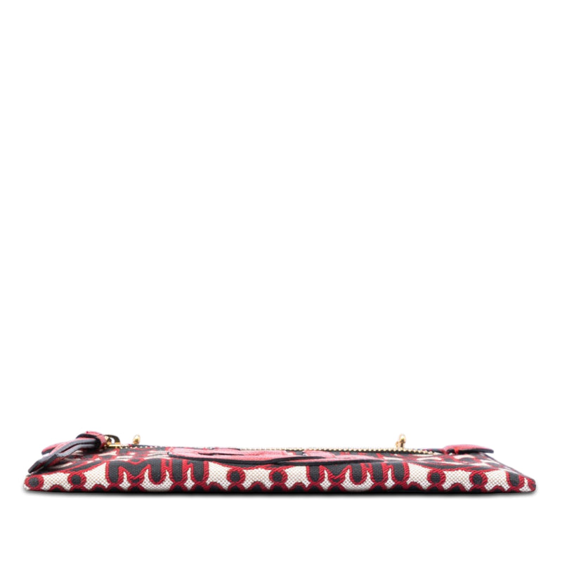 M/M Paris Emiuticon Jacquard and Goatskin Pouch - Image 3
