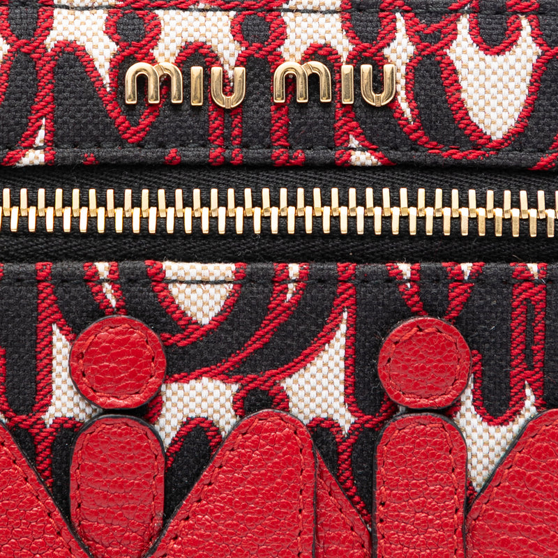 M/M Paris Emiuticon Jacquard and Goatskin Pouch - Image 5