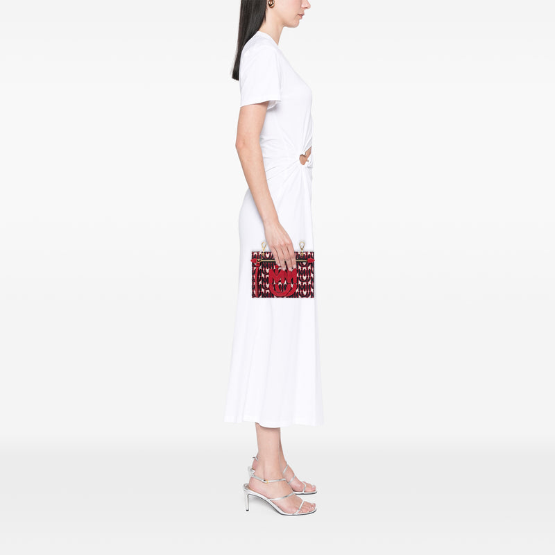 M/M Paris Emiuticon Jacquard and Goatskin Pouch - Image 6