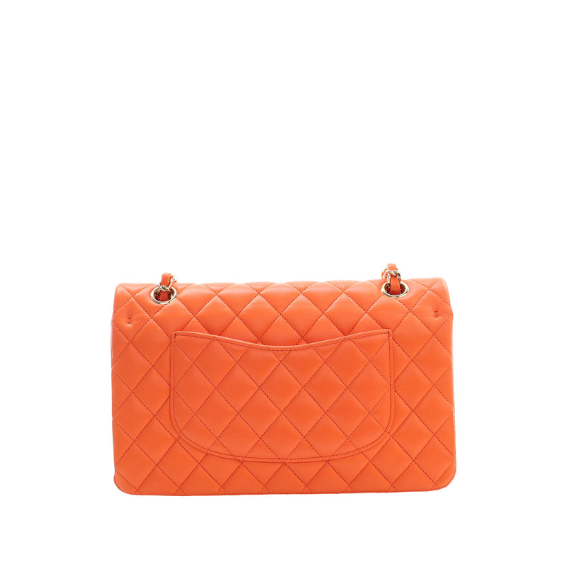 Medium Classic Lambskin Double Flap - Image 2