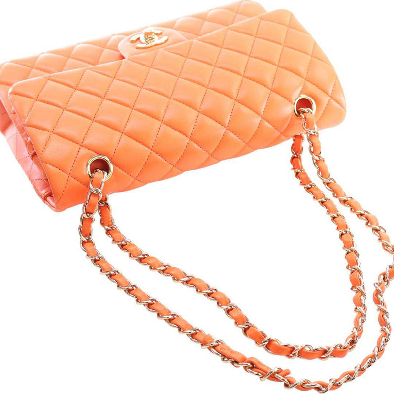 Medium Classic Lambskin Double Flap - Image 6