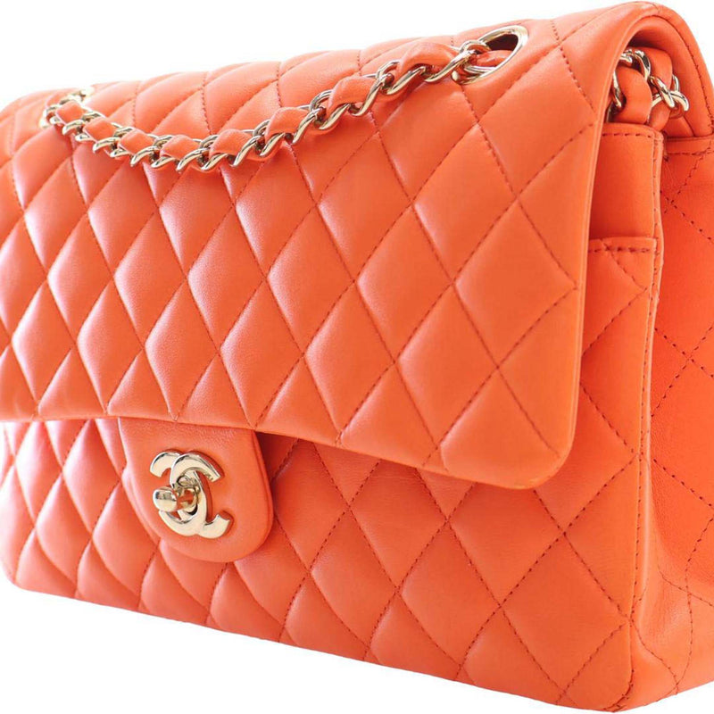 Medium Classic Lambskin Double Flap - Image 7