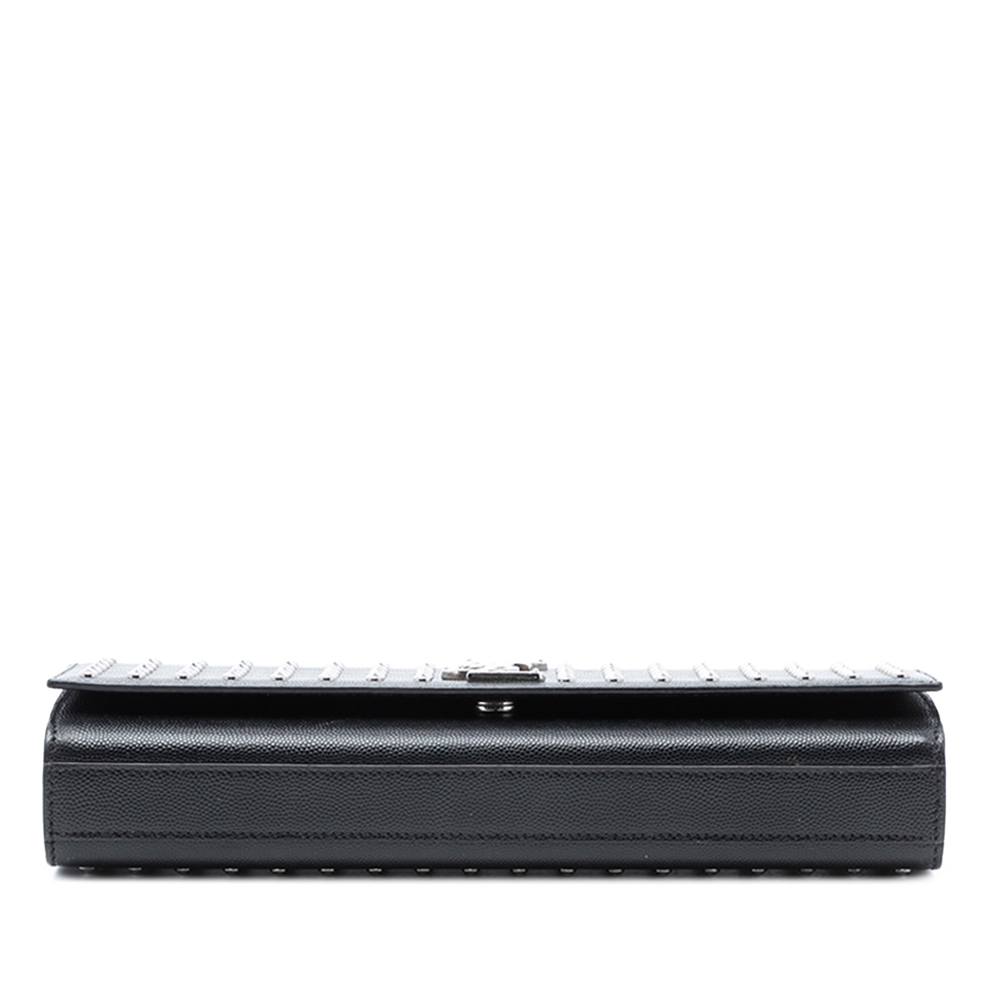 Grain De Poudre Classic Monogram Studded Clutch - Image 3