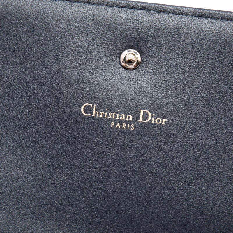 Metallic Patent Microcannage Diorama Wallet on Chain - Image 5
