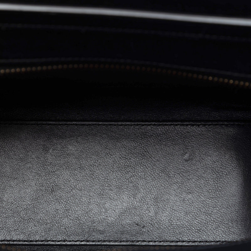 Nano Tricolor Leather Luggage Tote - Image 4