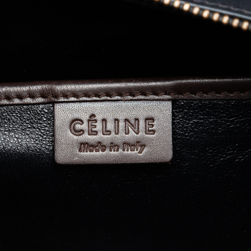 Nano Tricolor Leather Luggage Tote - Image 5