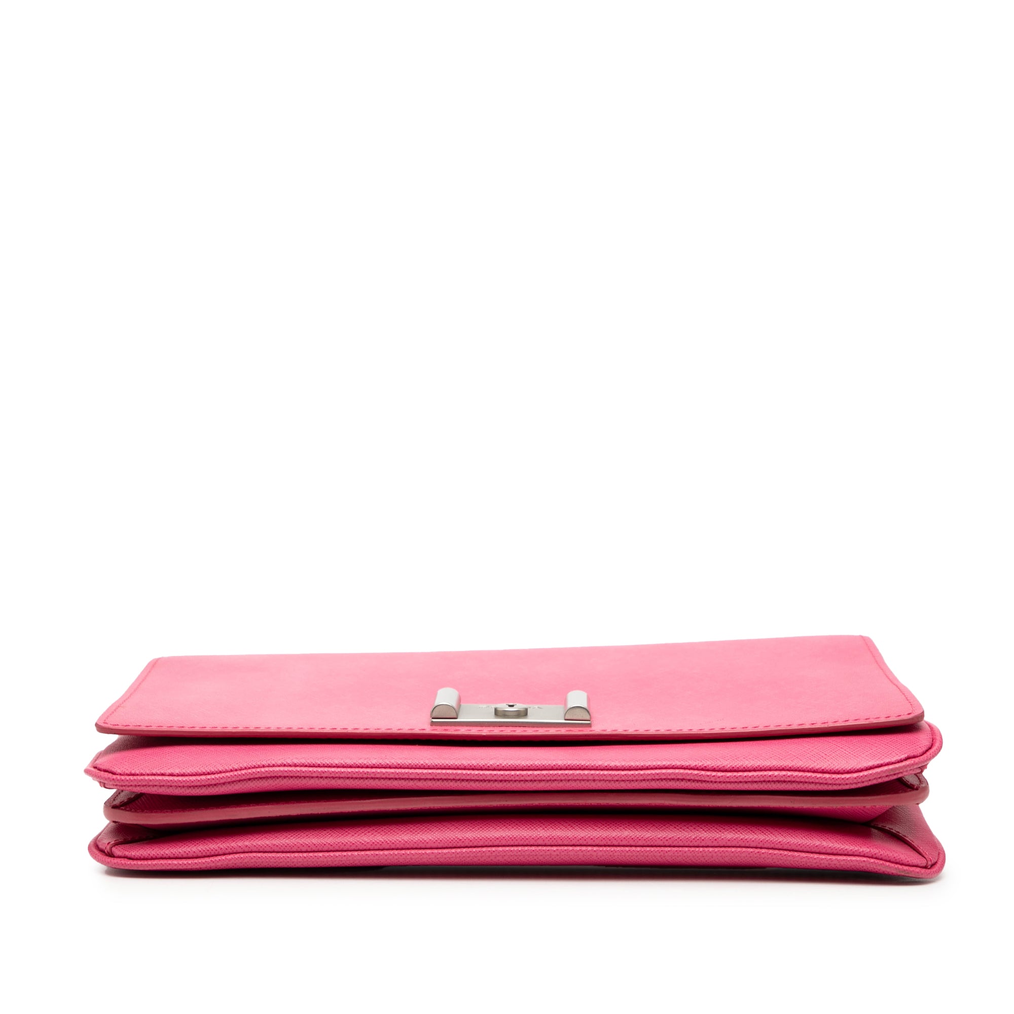 Saffiano Lux Lock Chain Flap - Image 3