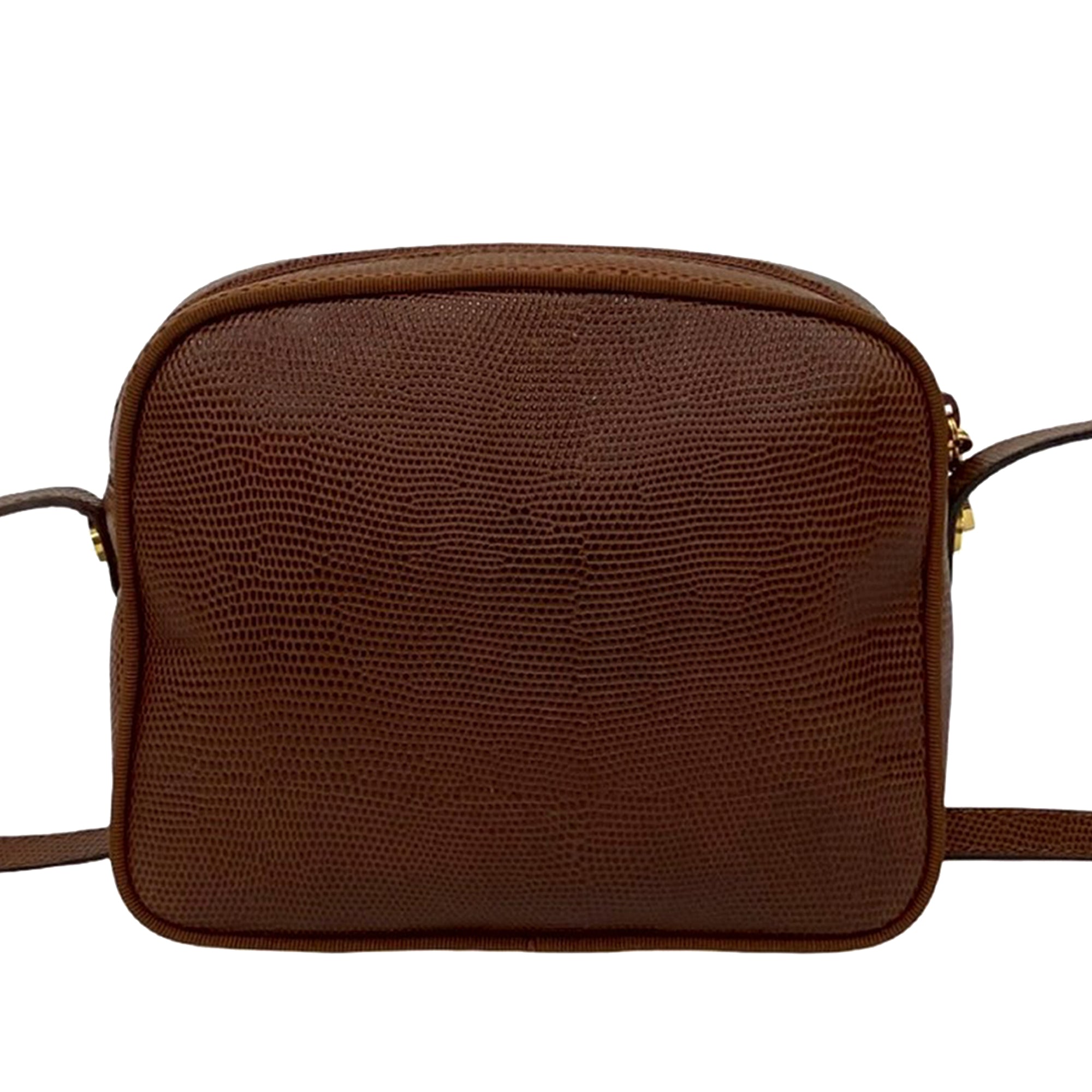 Lizard Embossed Leather Vara Crossbody - Image 2