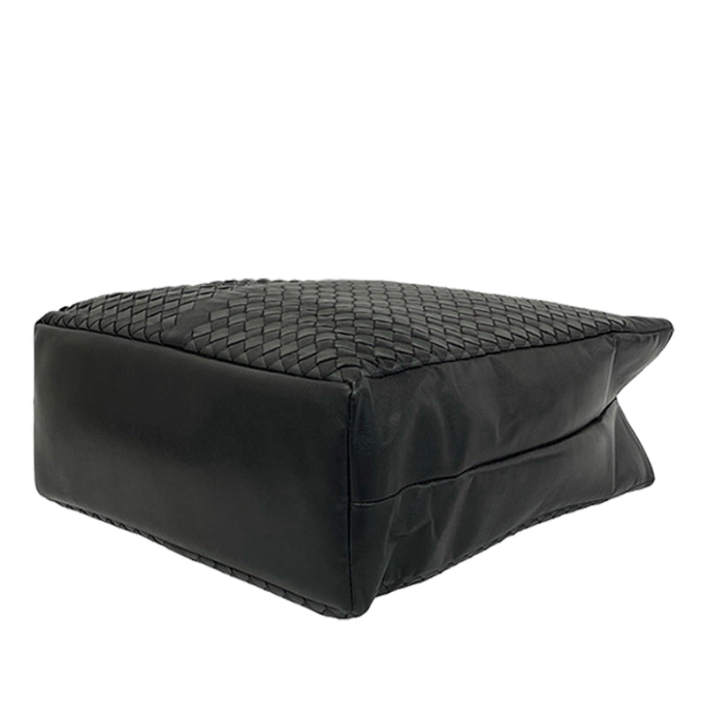 Bicolor Nappa Intrecciato Tote - Image 8