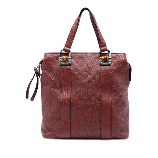 Guccissima Tender Bamboo Bar Tote - Image 1