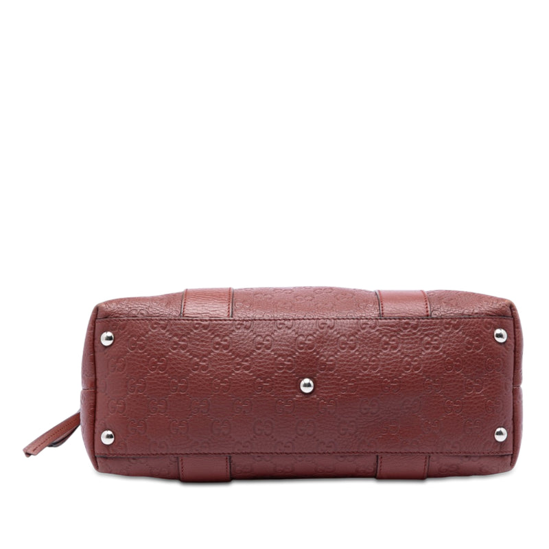 Guccissima Tender Bamboo Bar Tote - Image 3