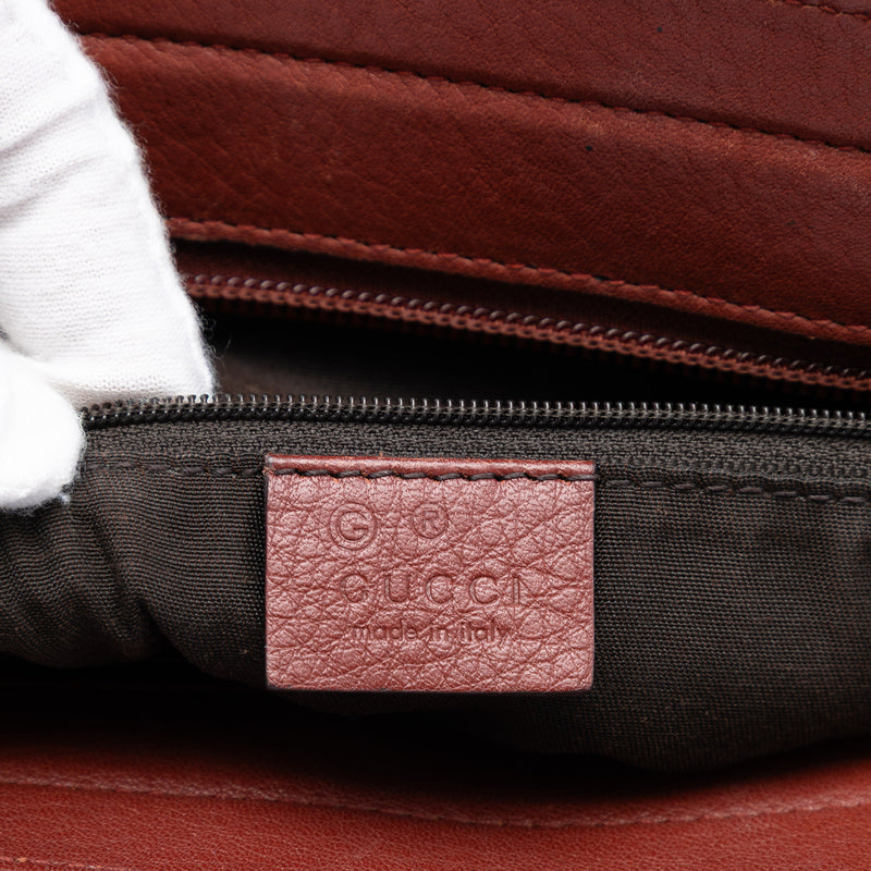 Guccissima Tender Bamboo Bar Tote - Image 5