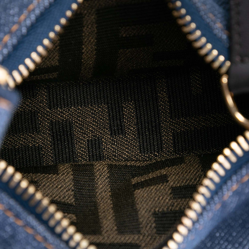 Nano Denim Fendigraphy Hobo - Image 4