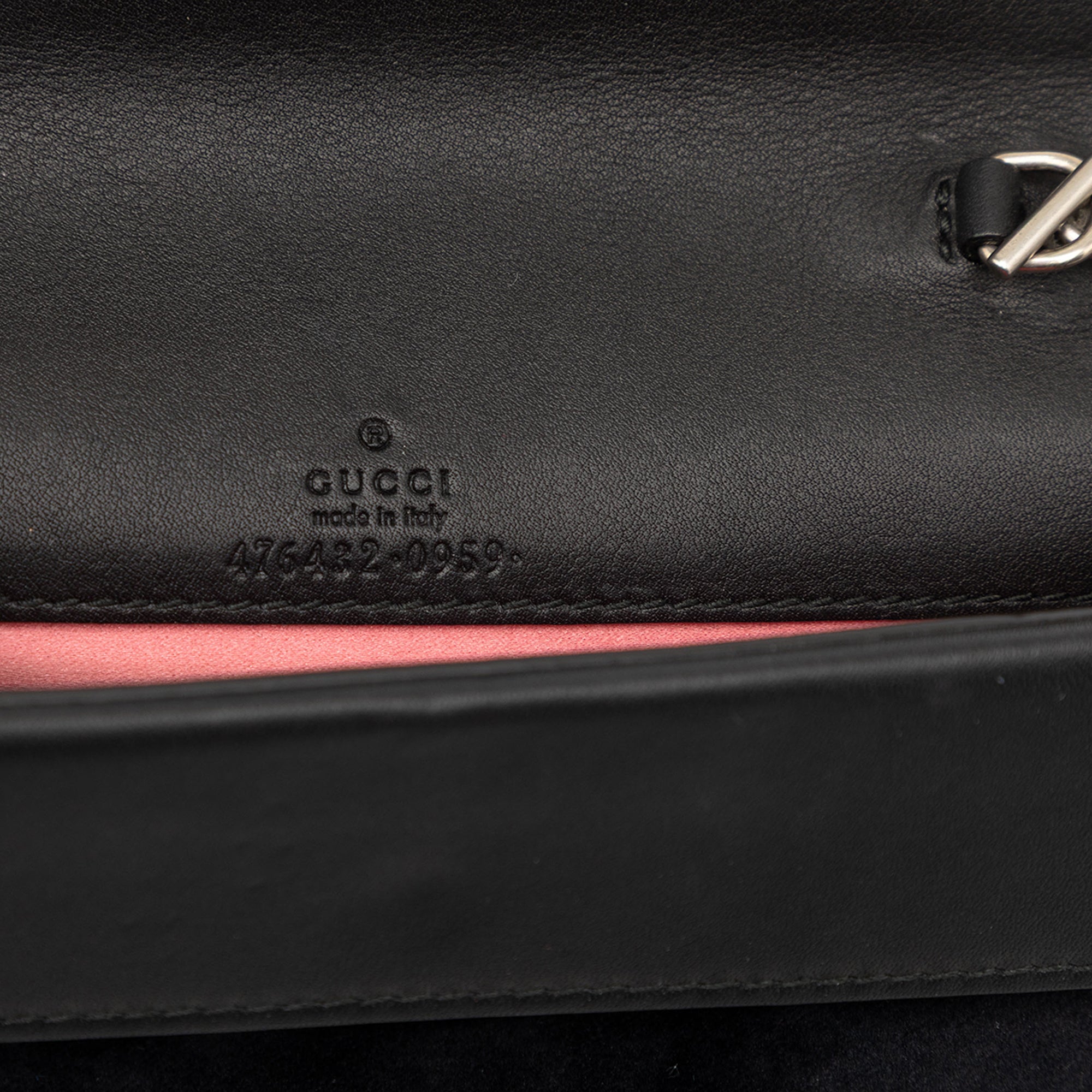 Mini Crystal Embellished Velvet Dionysus Crossbody - Image 5