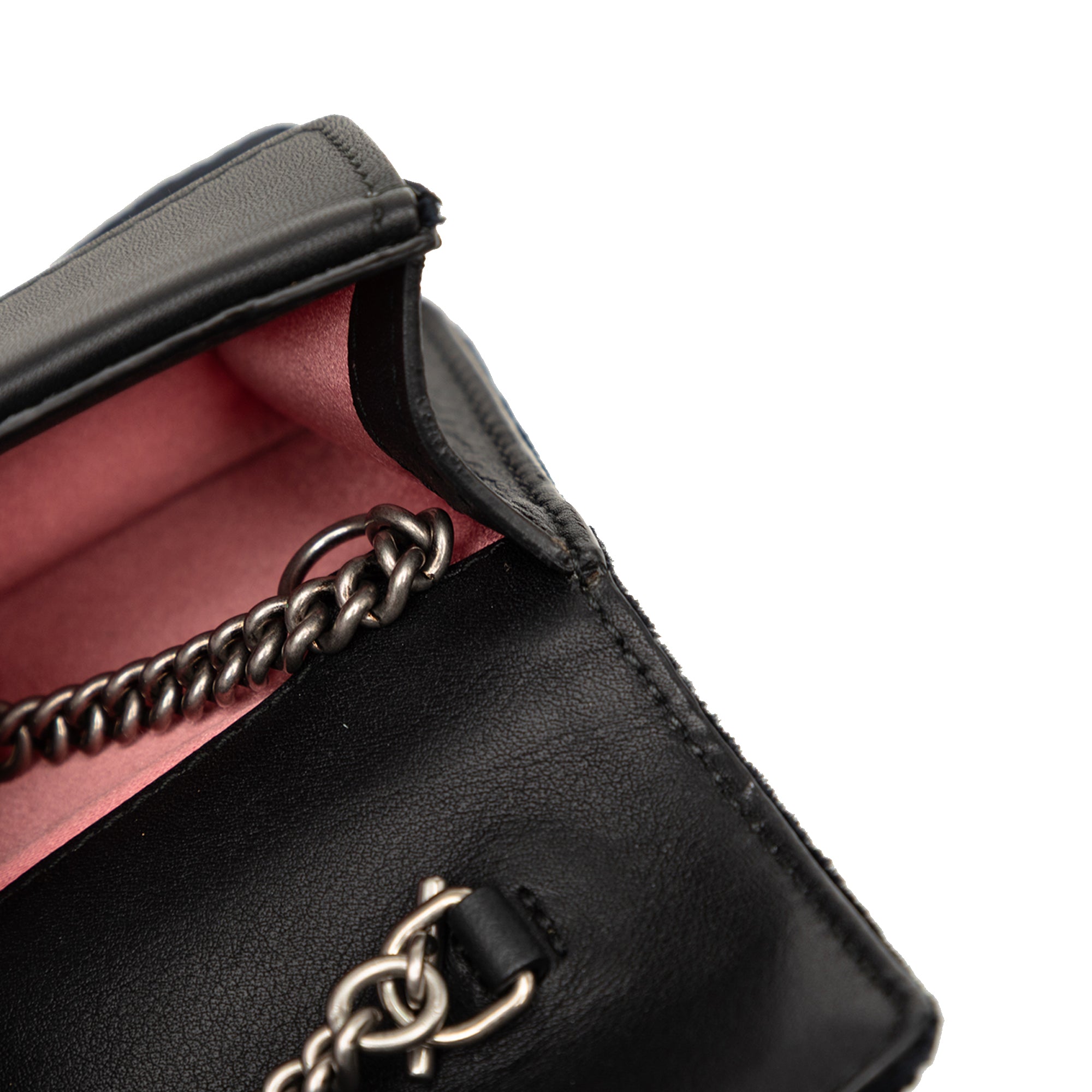 Mini Crystal Embellished Velvet Dionysus Crossbody - Image 6