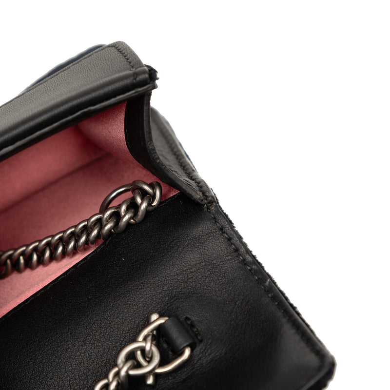 Mini Crystal Embellished Velvet Dionysus Crossbody - Image 6