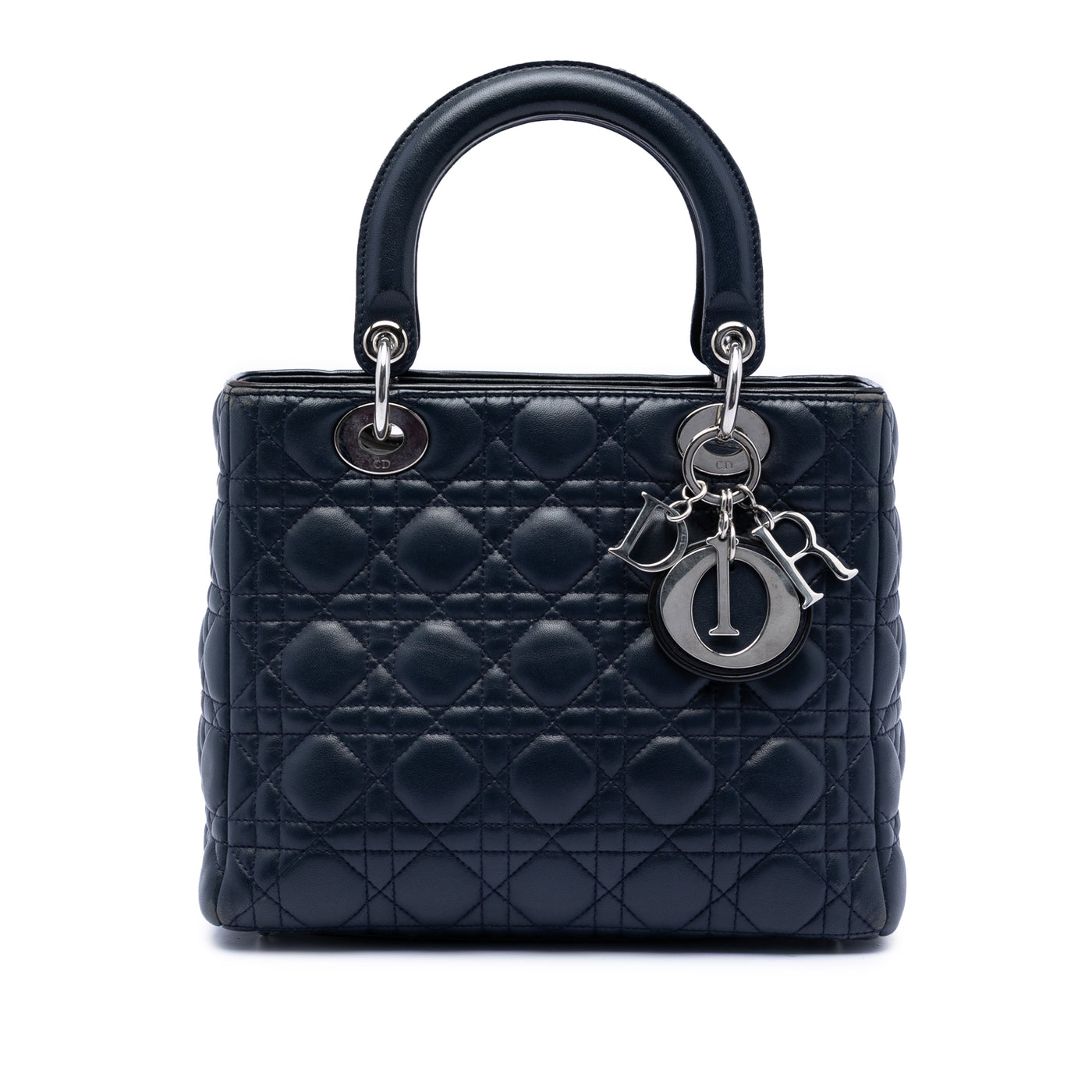 Medium Lambskin Cannage Lady Dior - Image 1