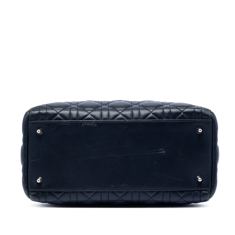 Medium Lambskin Cannage Lady Dior - Image 3