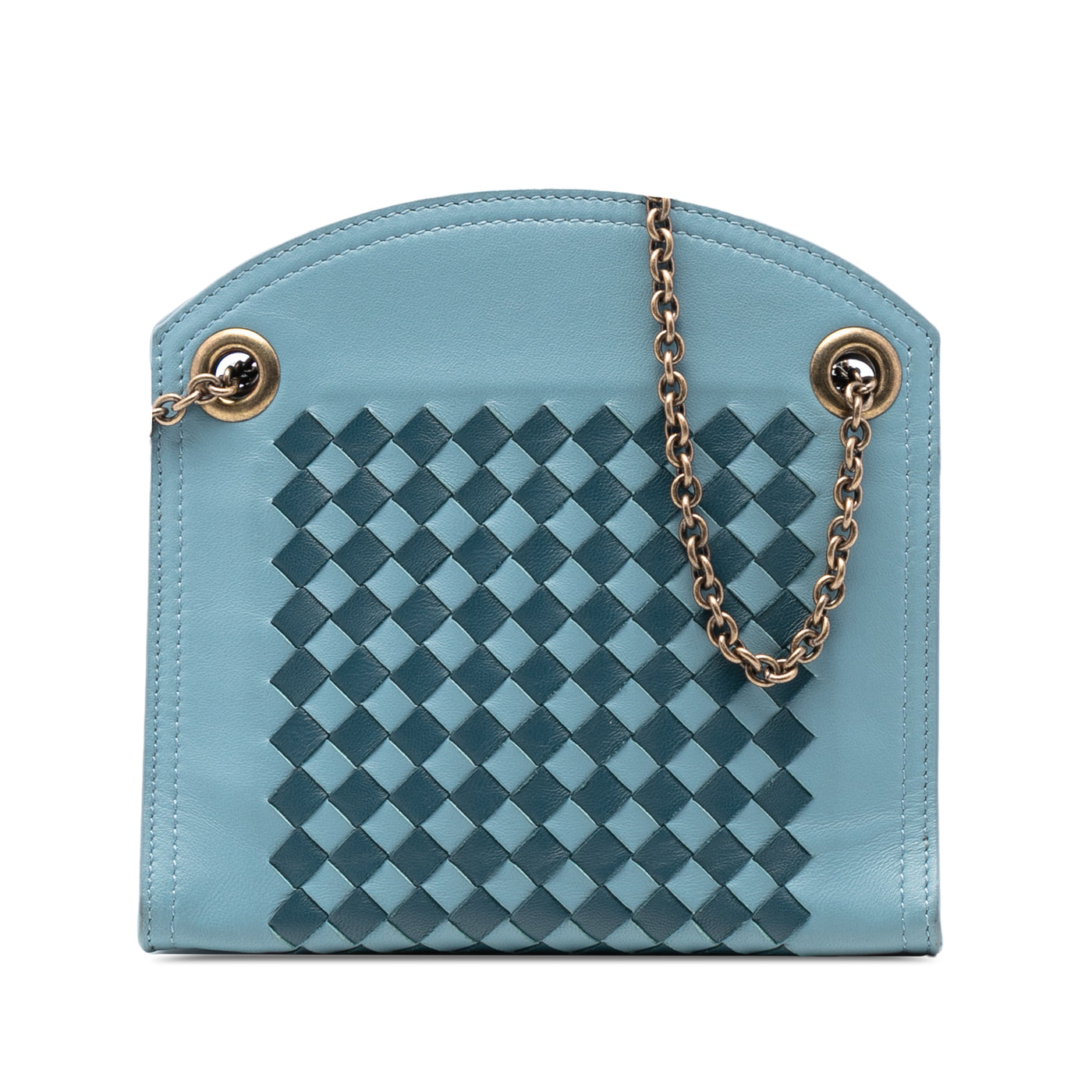 Nappa Intrecciato Chain Wallet - Image 1