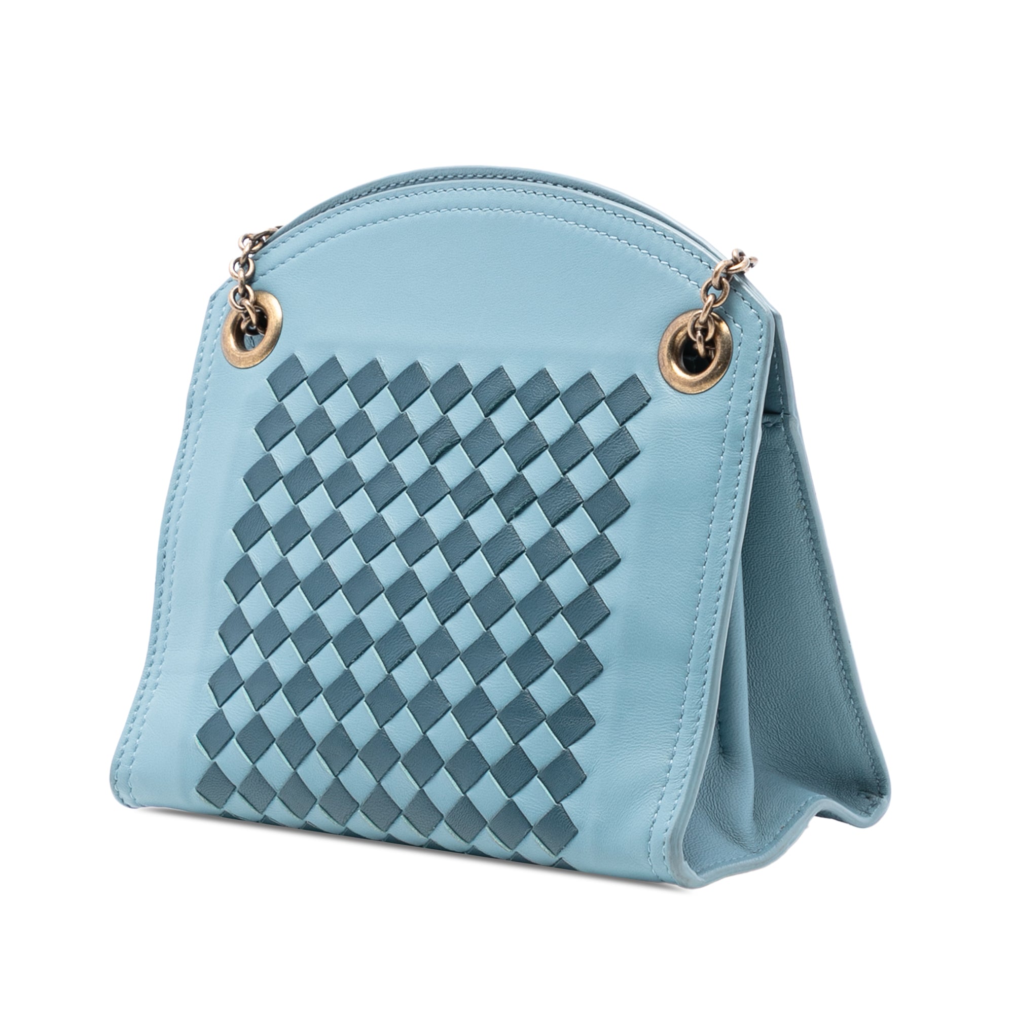 Nappa Intrecciato Chain Wallet - Image 2
