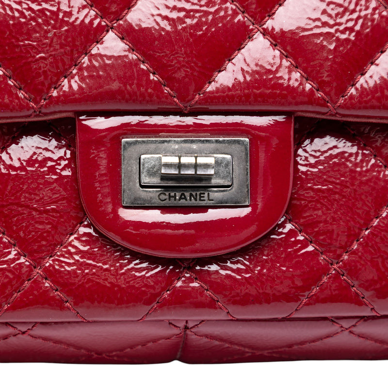 Quilted Crinkled Patent Reissue 2.55 Double Flap 226 - Image 5