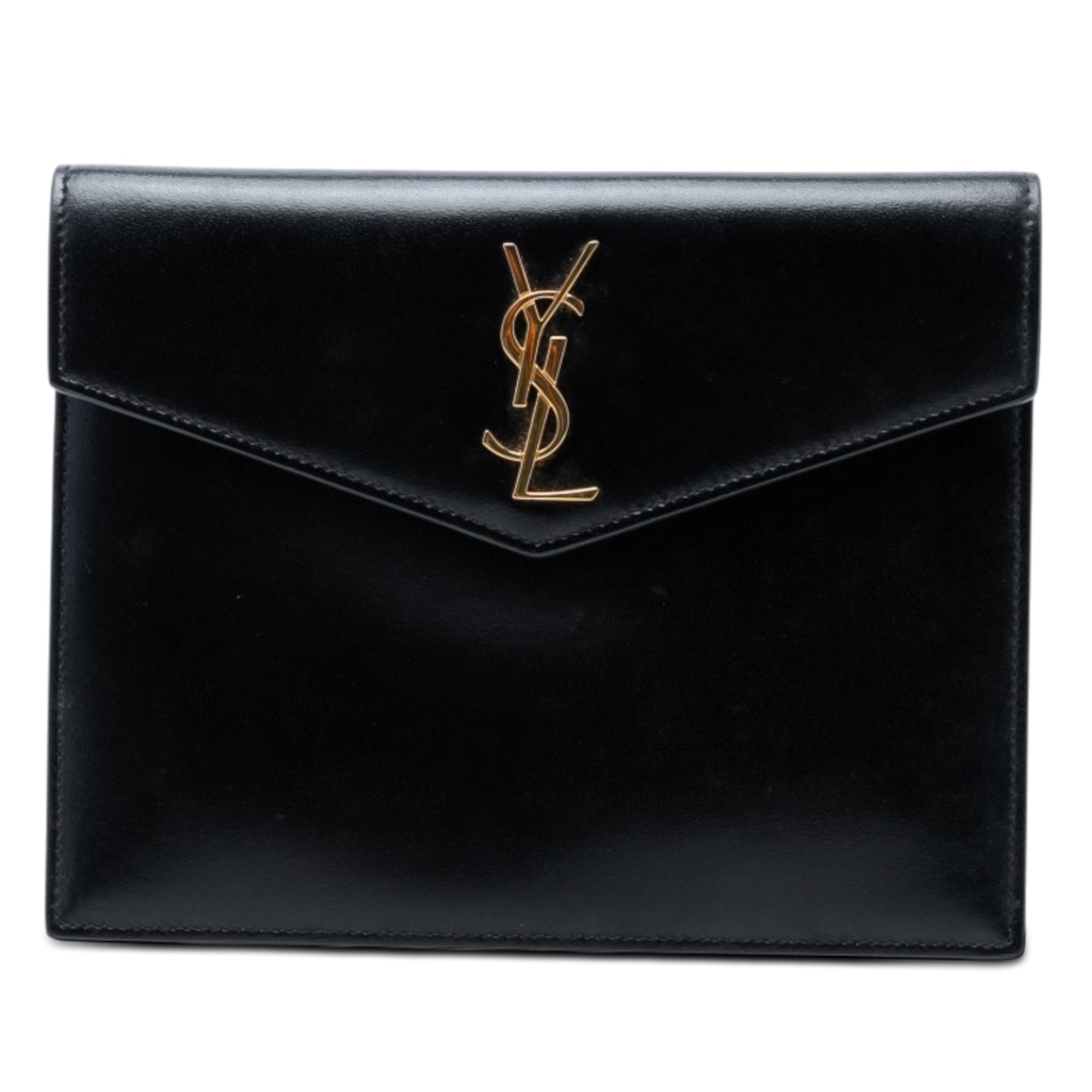 Baby Smooth Shiny Calfskin Monogram Uptown Pouch - Image 1