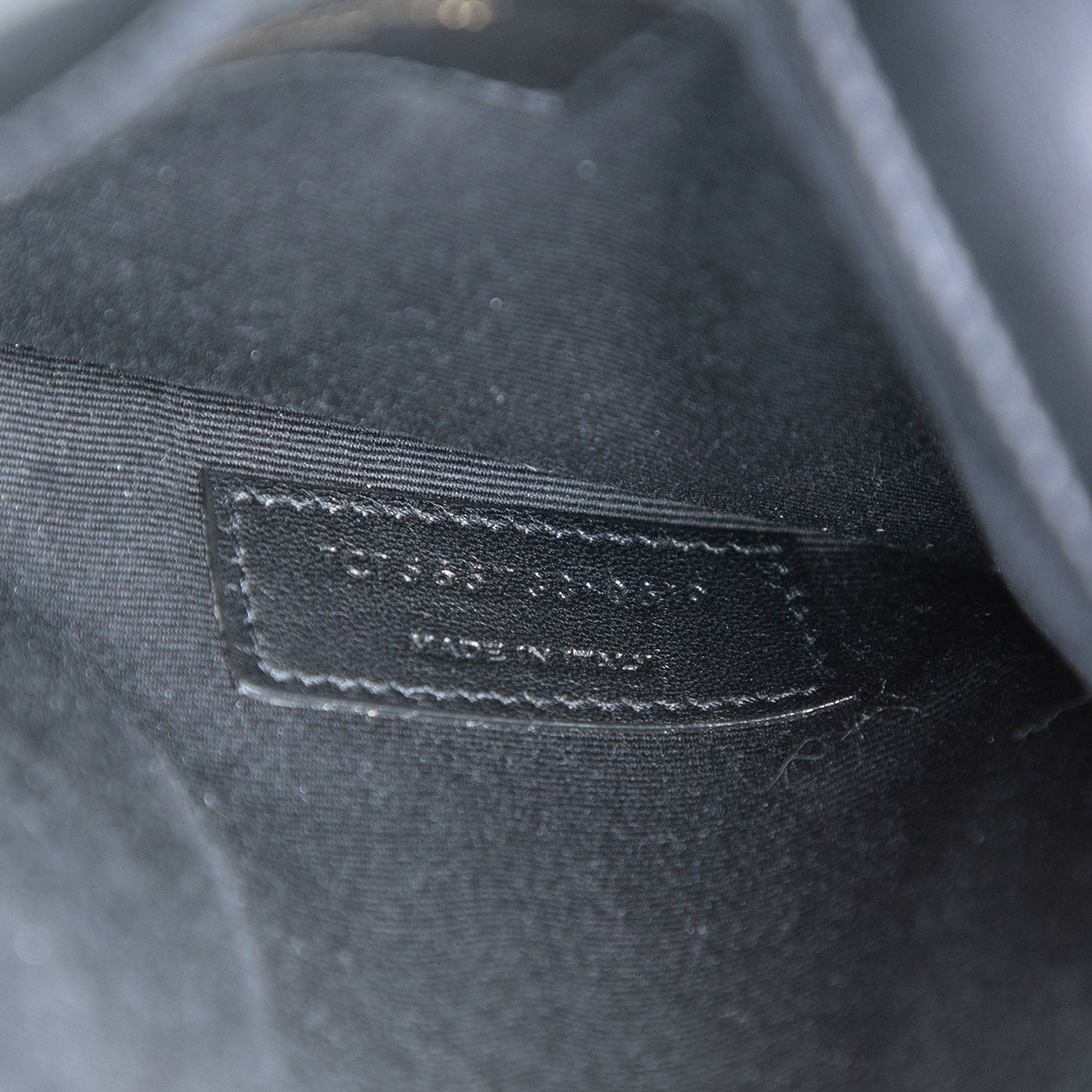 Baby Smooth Shiny Calfskin Monogram Uptown Pouch - Image 5