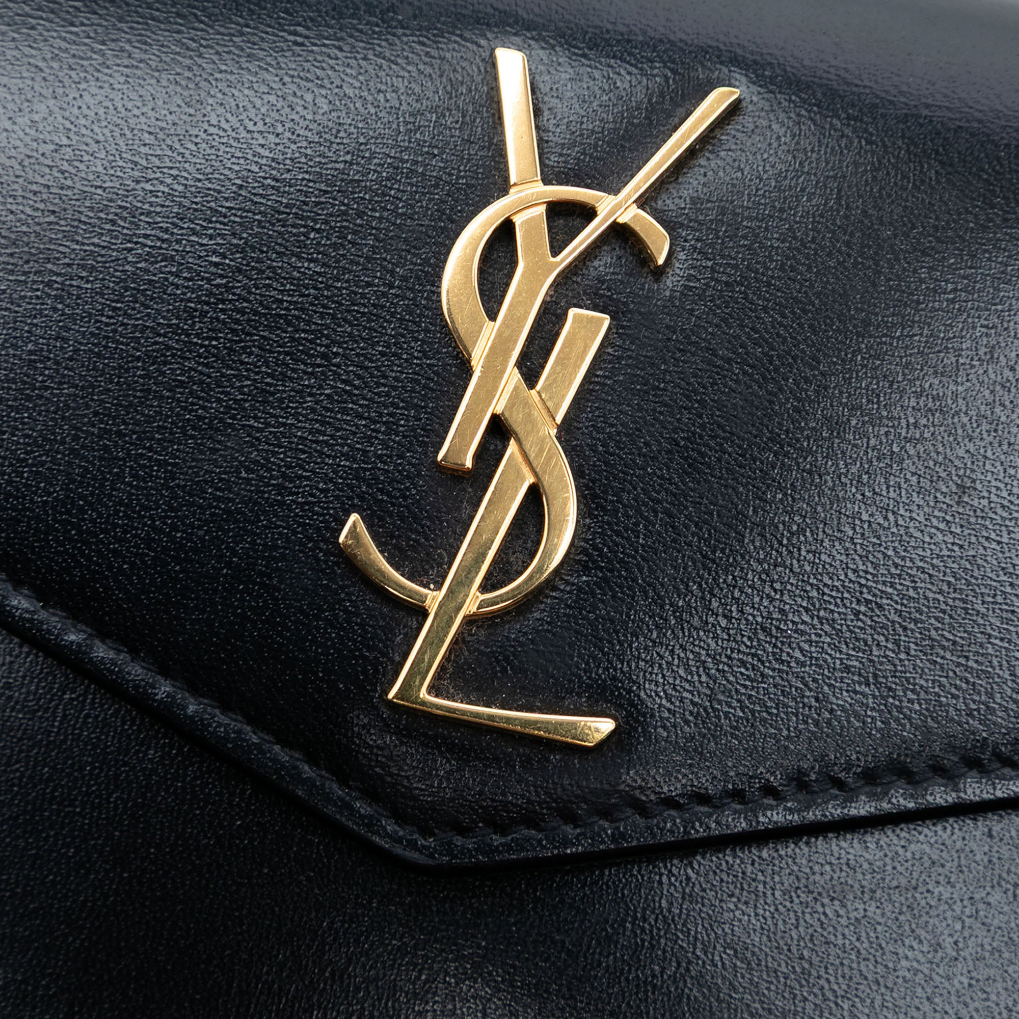 Baby Smooth Shiny Calfskin Monogram Uptown Pouch - Image 6
