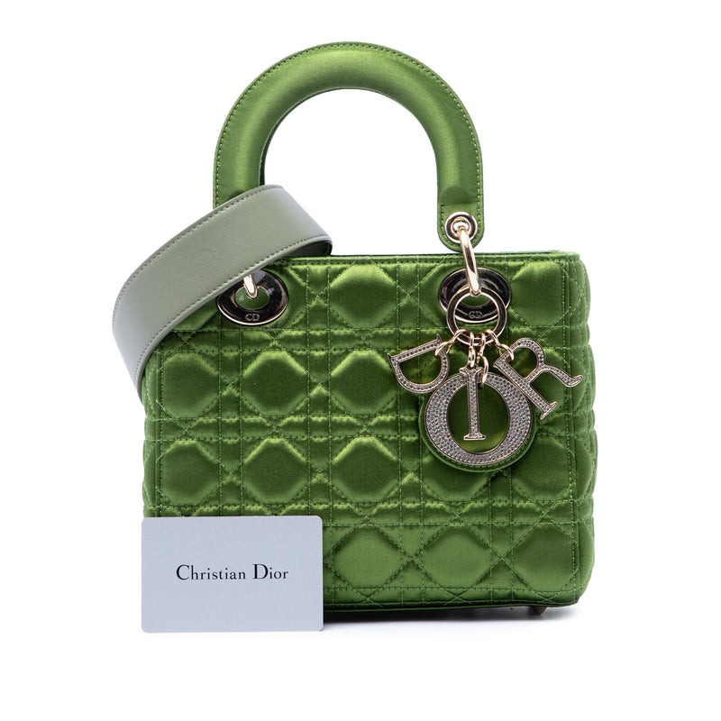 Small Satin Cannage My ABCDior Lady Dior - Image 7