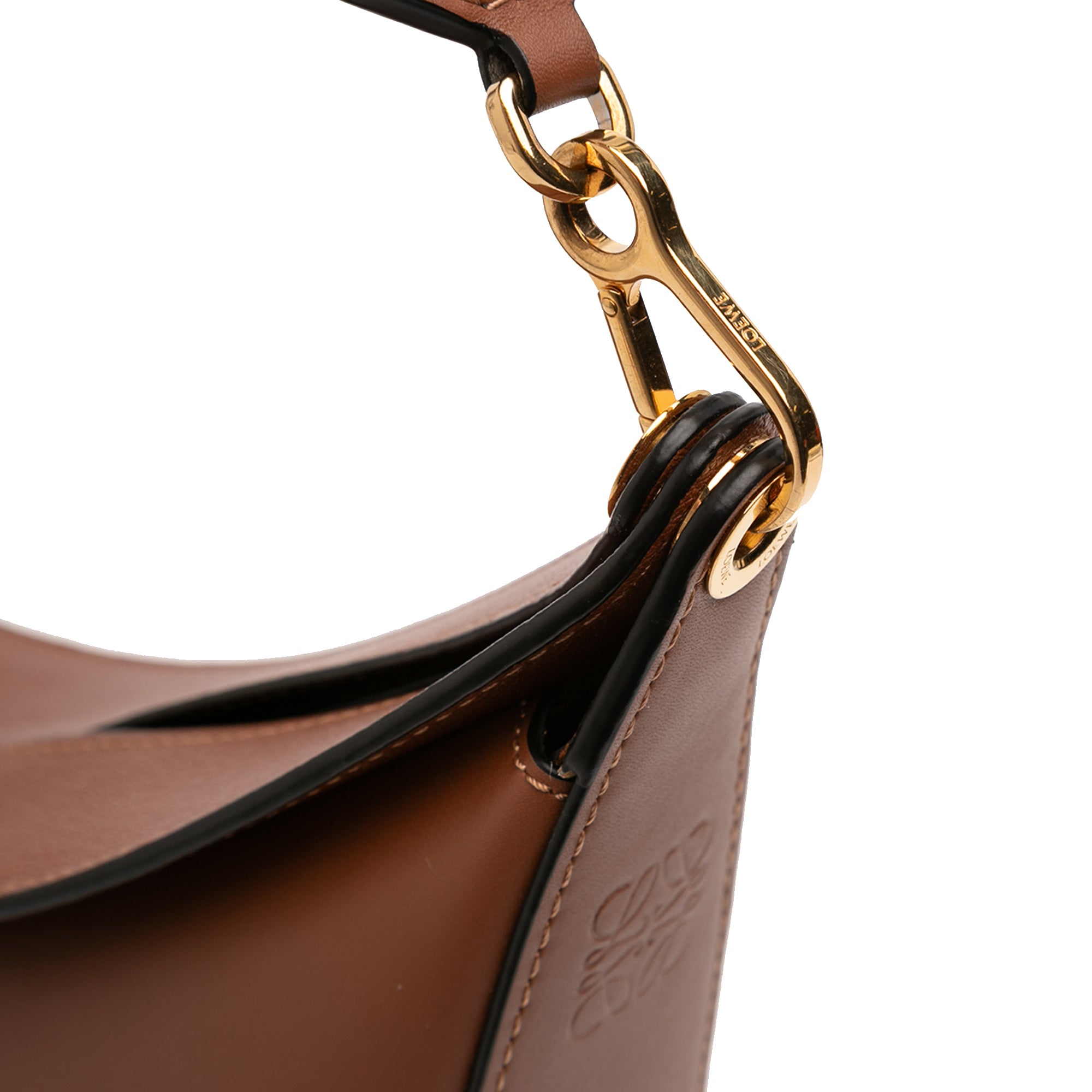 Small Leather Luna Hobo - Image 9