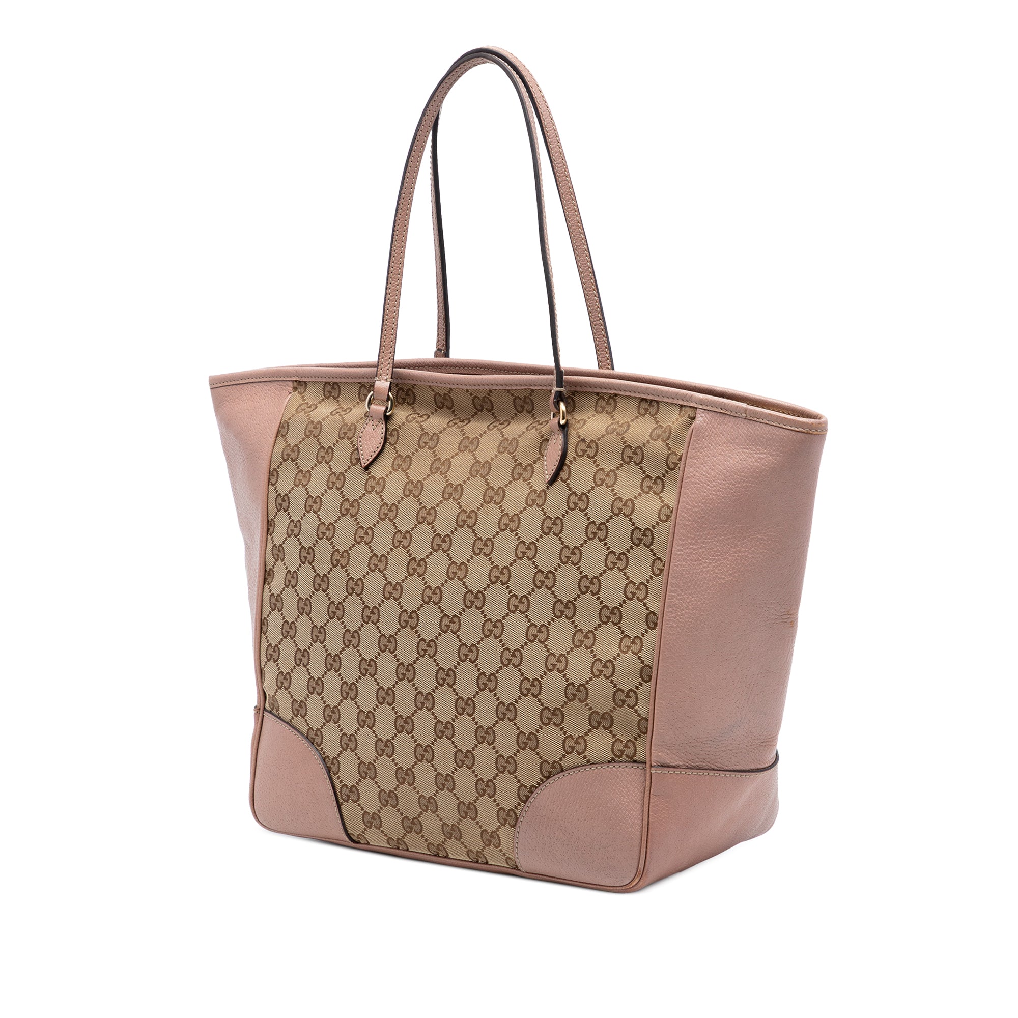 GG Canvas and Leather Bree Tote - Image 2