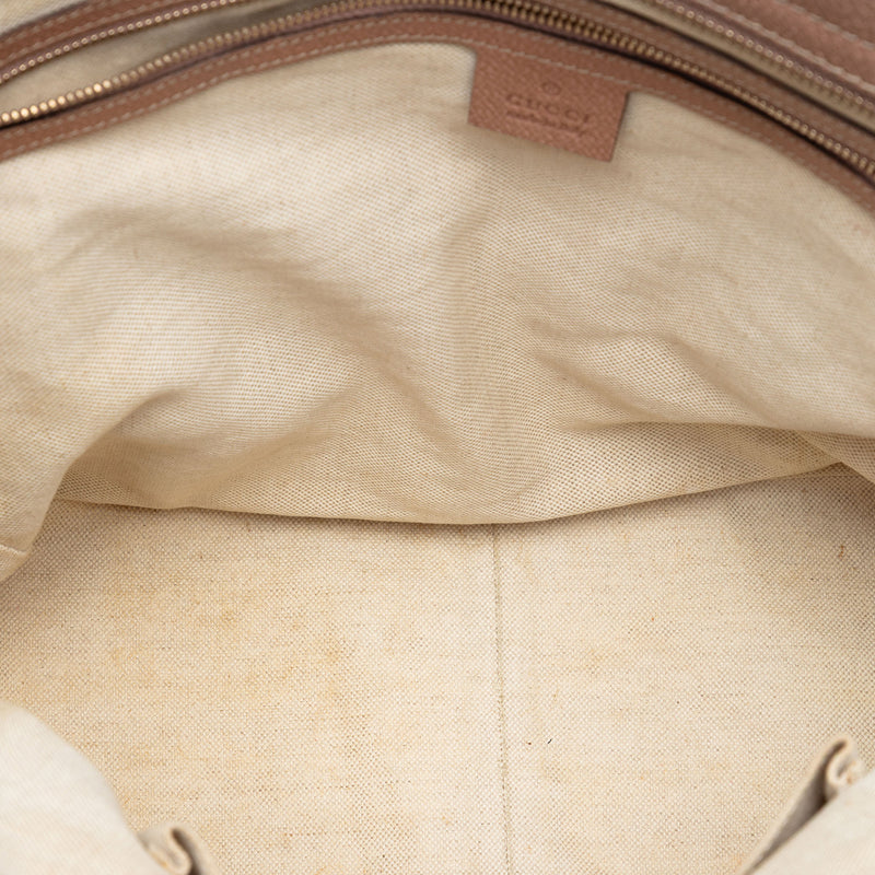 GG Canvas and Leather Bree Tote - Image 4