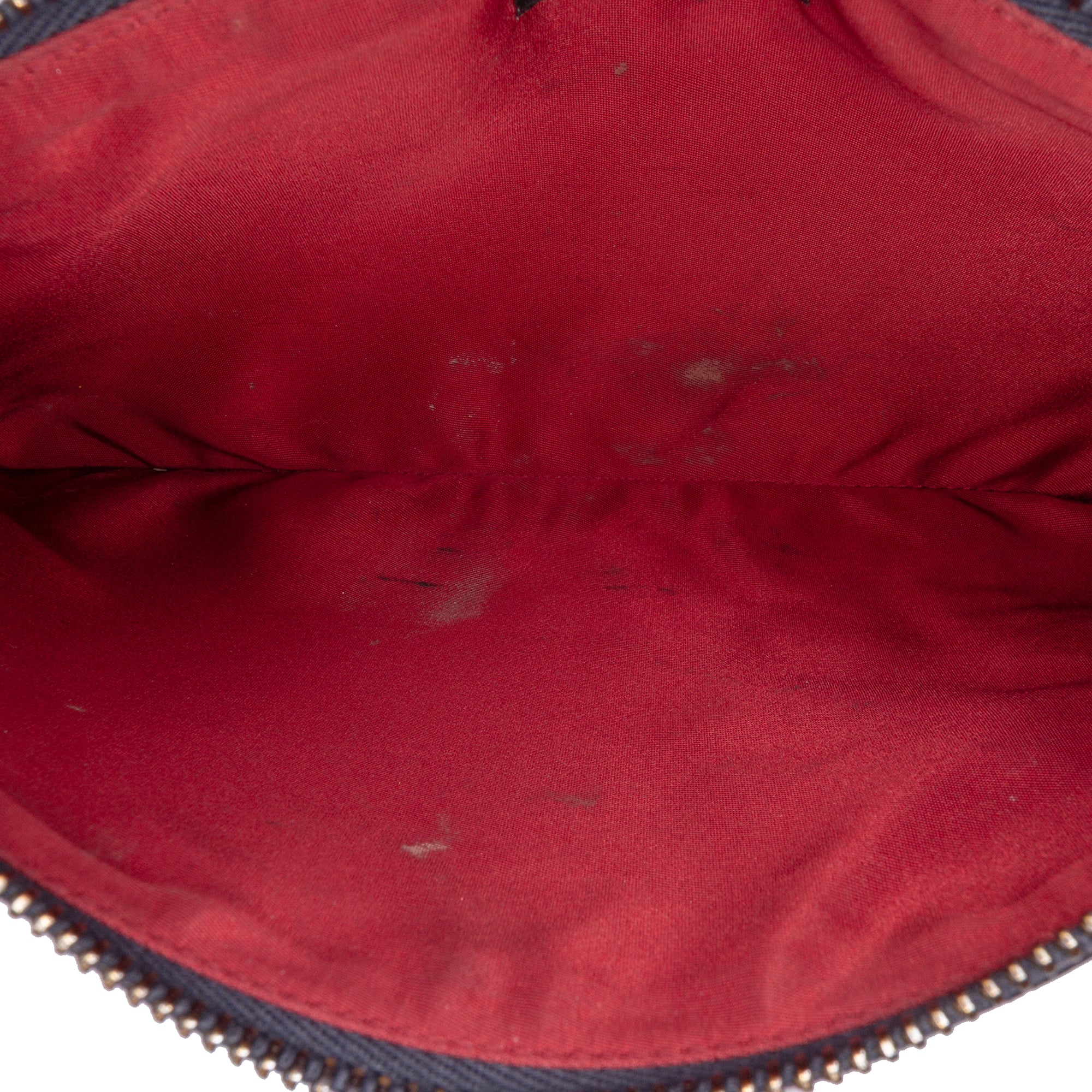 Leather DG Family Patch Zip Pouch - Image 4