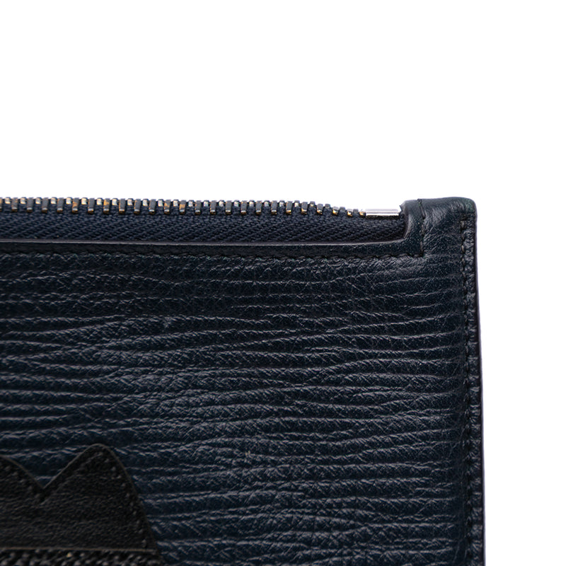 Leather DG Family Patch Zip Pouch - Image 9