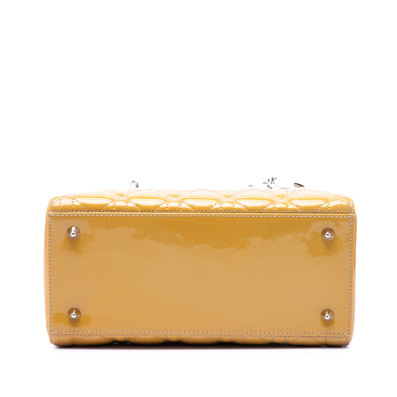 Medium Patent Cannage Lady Dior - Image 3