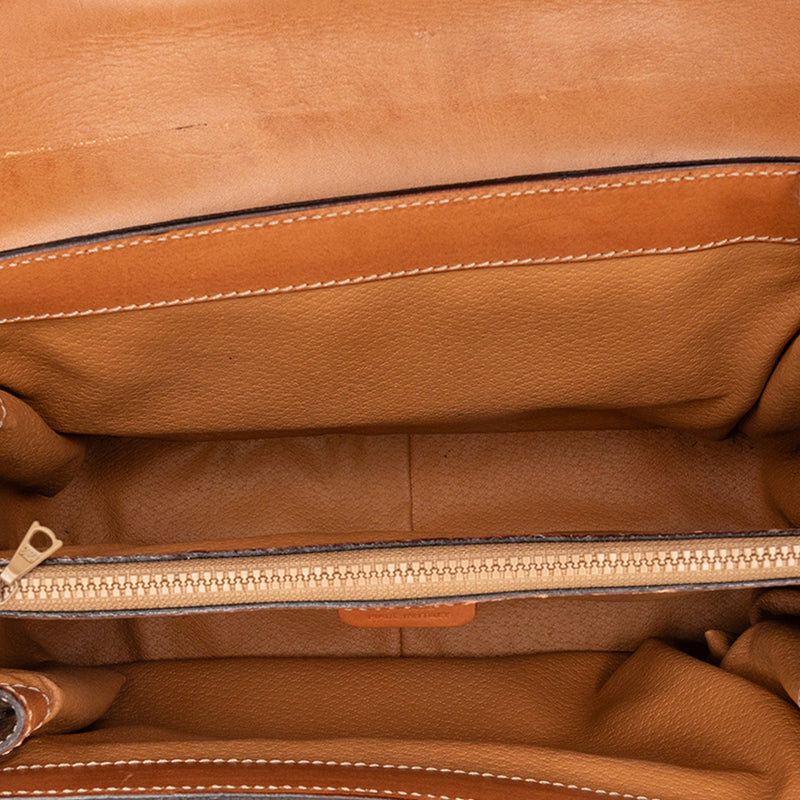Macadam Coated Canvas Satchel - Image 4