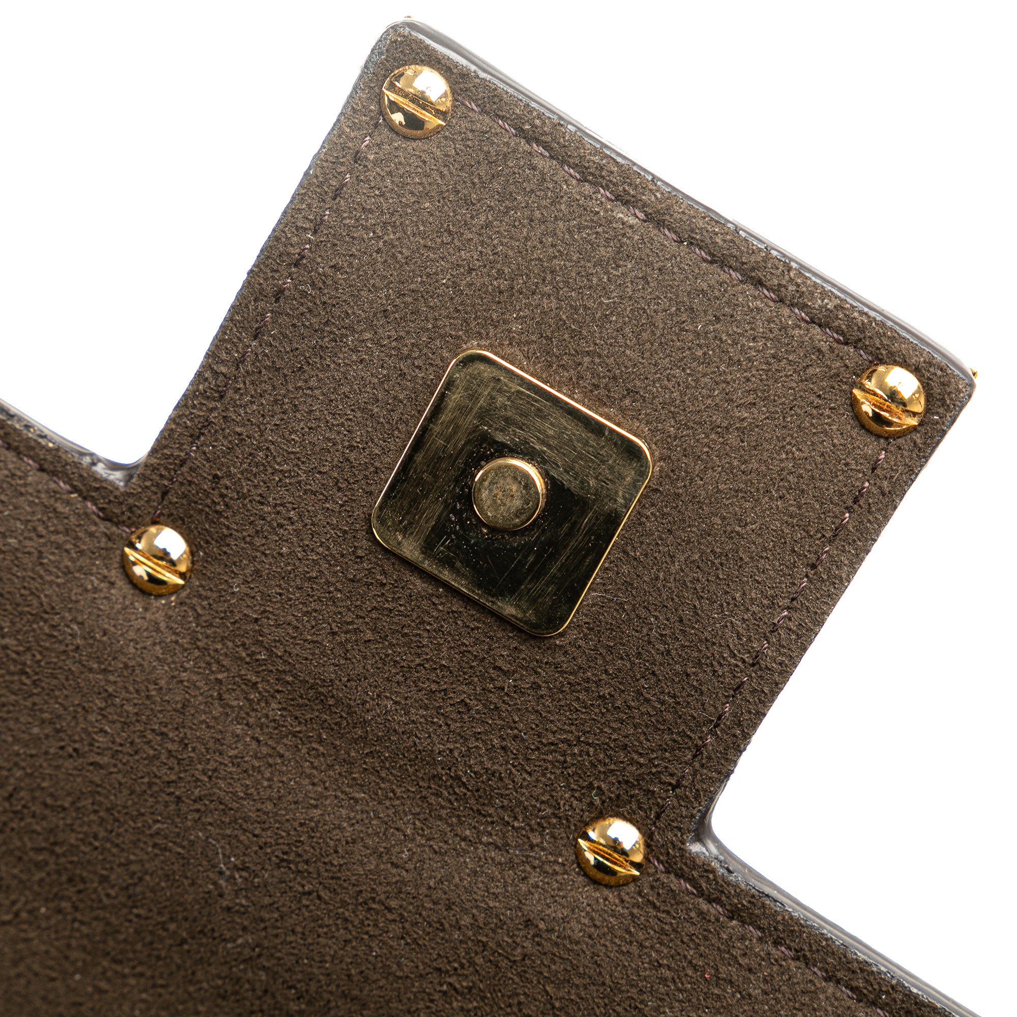 Leather Crystal Fab Crossbody - Image 7