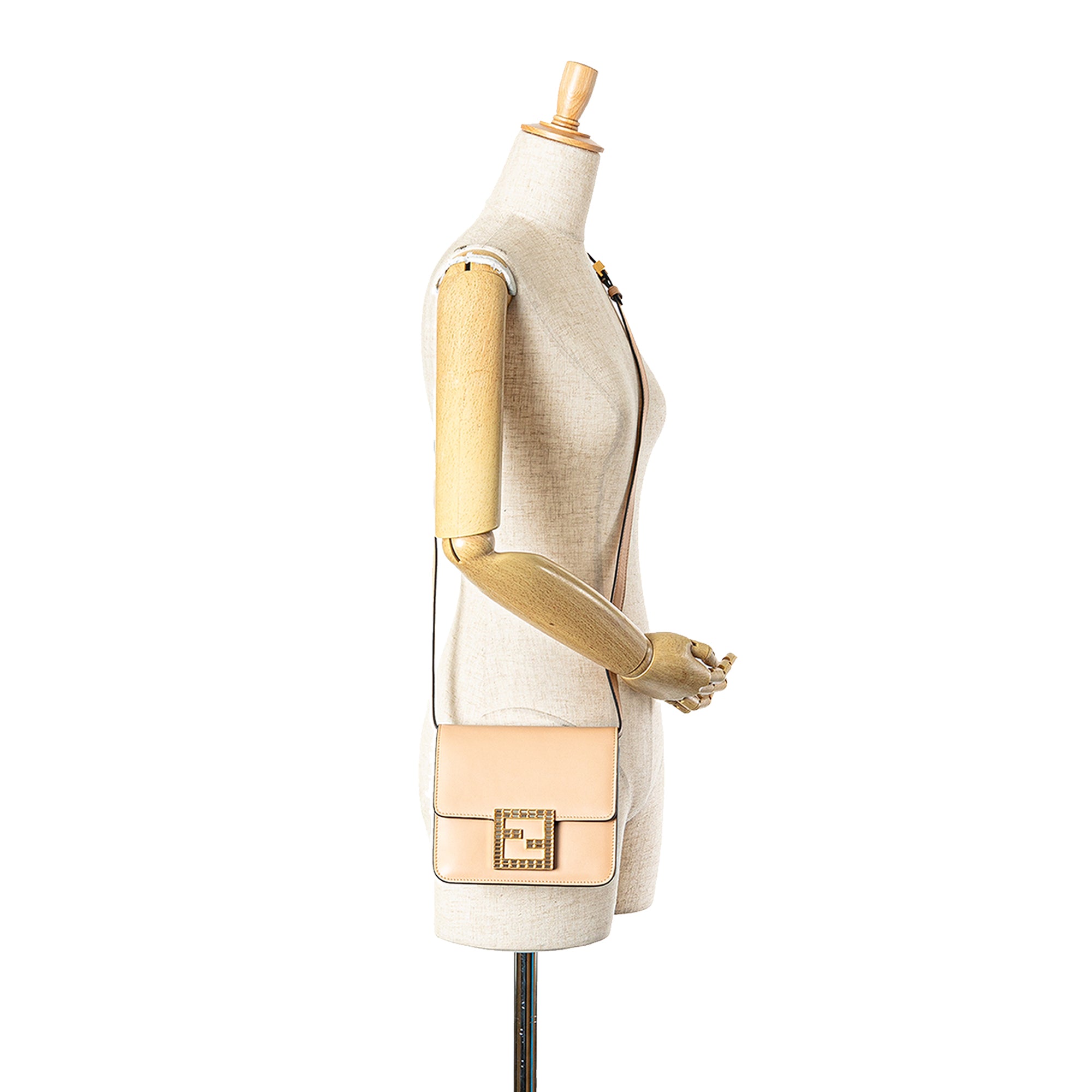 Leather Crystal Fab Crossbody - Image 8