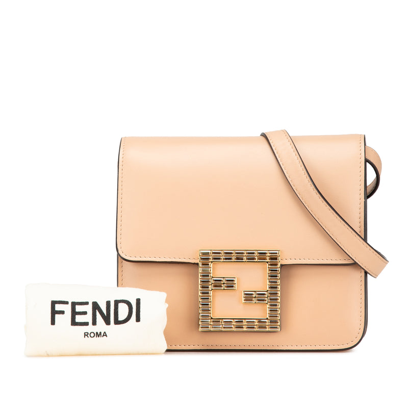 Leather Crystal Fab Crossbody - Image 9