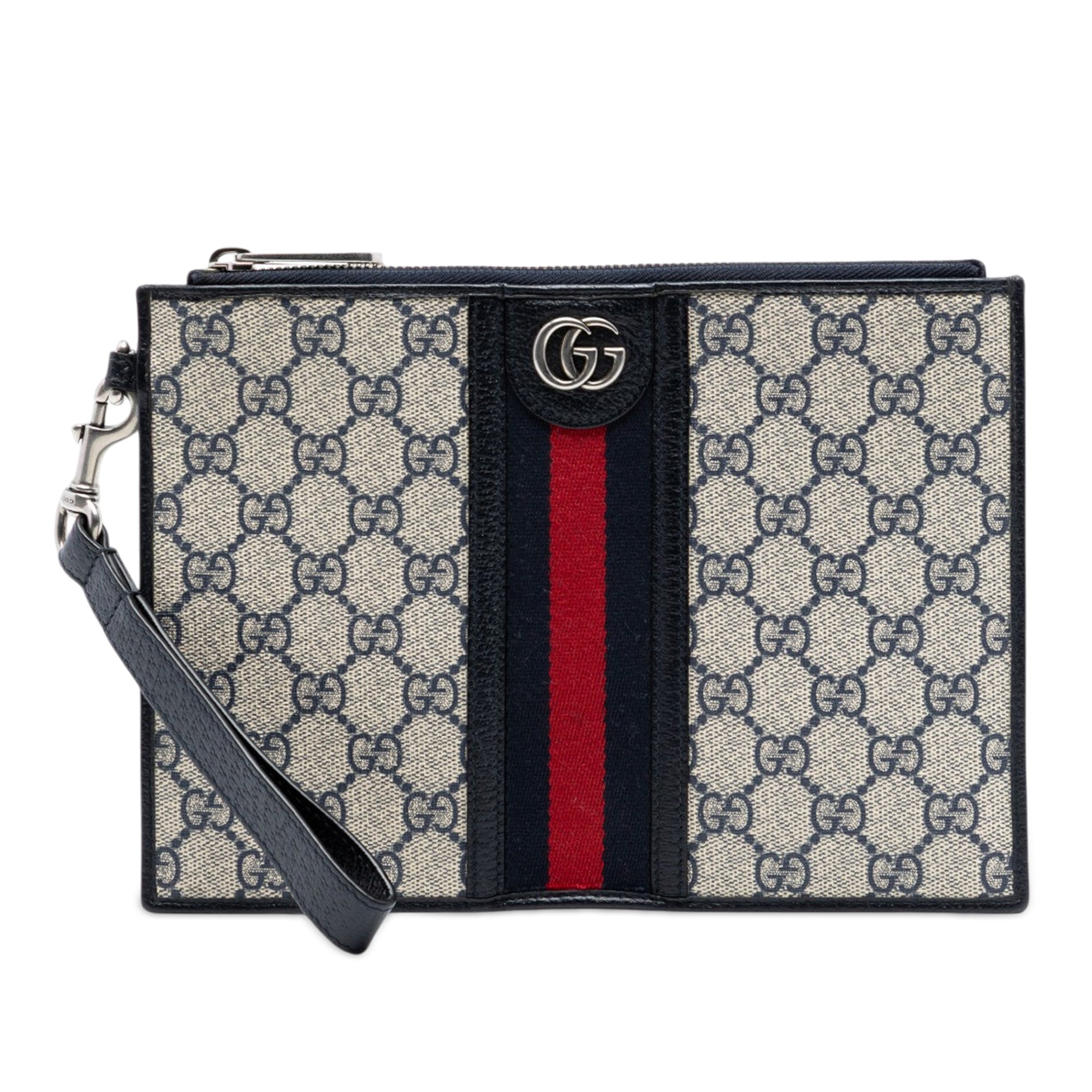 GG Supreme Web Ophidia Clutch - Image 1