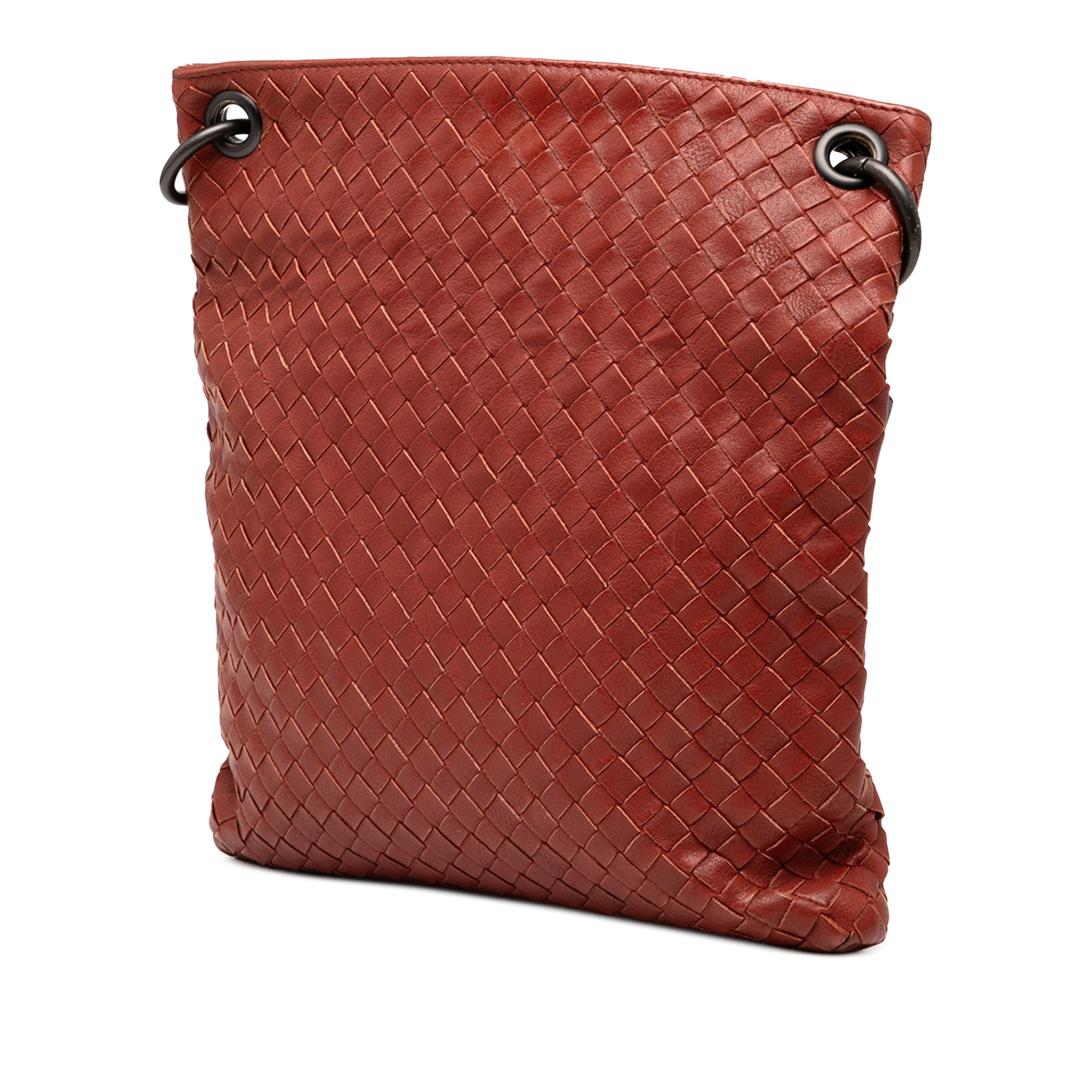 Leather Intrecciato Crossbody - Image 2