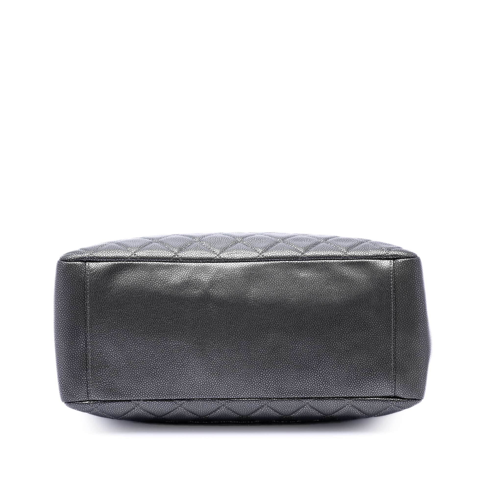 Metallic Caviar Grand Shopping Tote - Image 3