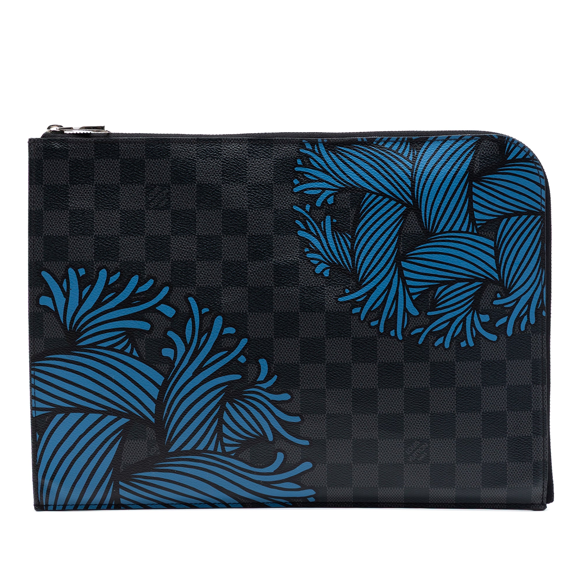 Christopher Nemeth Damier Graphite Pochette Jour GM - Image 1