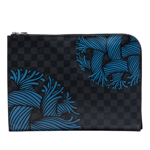 Christopher Nemeth Damier Graphite Pochette Jour GM - Image 1