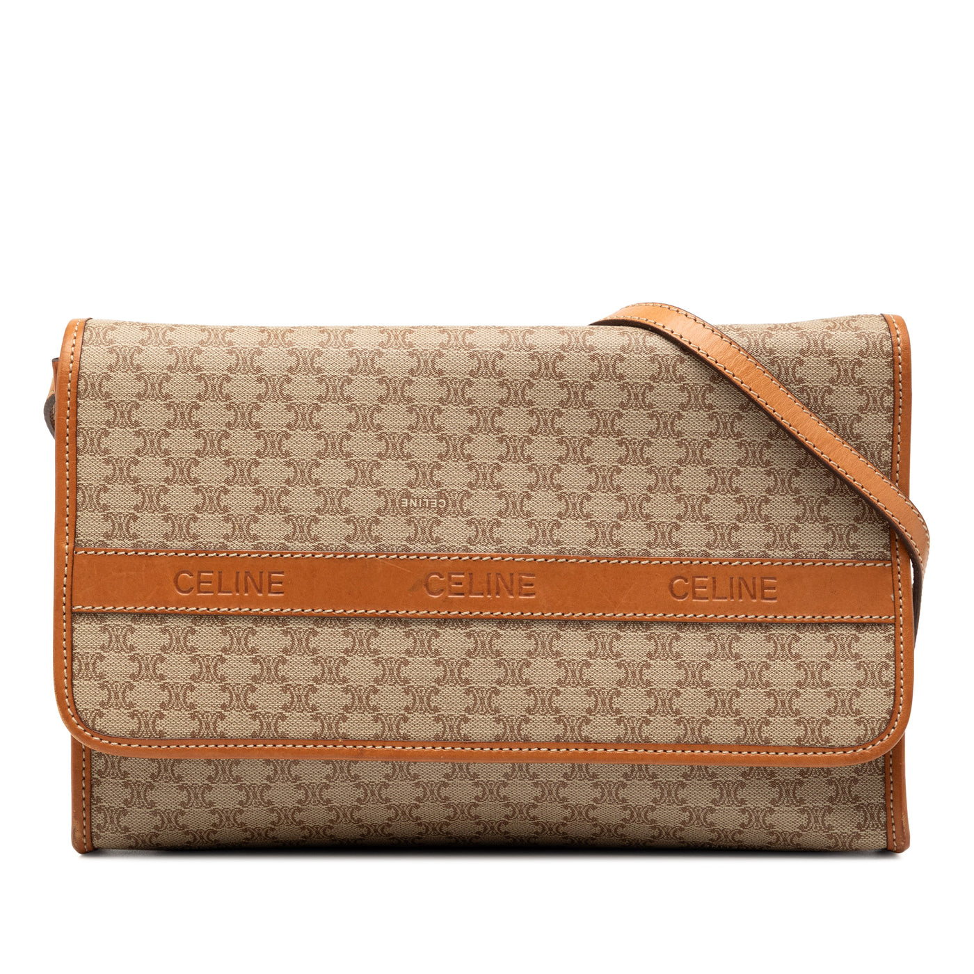 Macadam Coated Canvas Crossbody - Image 1