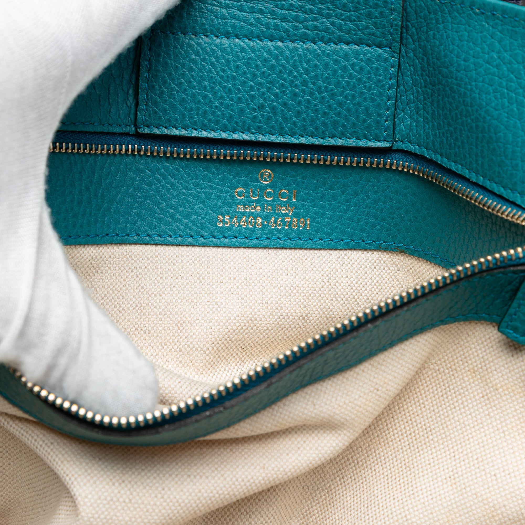 Medium Dollar Calfskin Swing Tote - Image 5