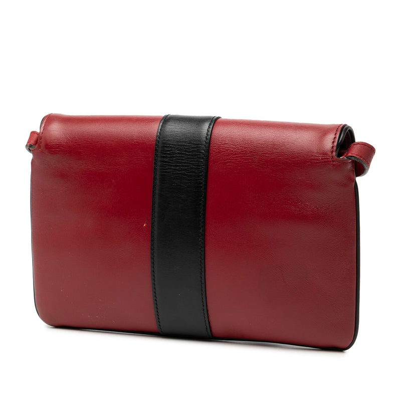 Small Bicolor Leather Arli Crossbody - Image 2